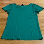 Ann Taylor  Teal Short Sleeve Top Photo 0