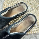 UGG  Women’s Kohala Suede Mules Leather Slip On Clogs Sheepskin Shearling Black 8 Photo 9