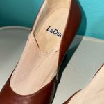 LaDuca 1869 Dance Ballroom Character shoes heels Sz 32.5 Brown Photo 6