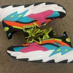 FILA Colorful Neon Lace Up Gym Shoes Photo 4