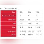 Good American NEW Drawstring Scuba Highwaist Shorts In Black Size 5XL Photo 14