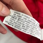 ZARA  Tank Top‎ Womens Small Red Strappy Back V Neck Satin Layered Asymmetrical Photo 3