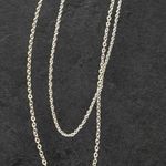 Layered Cross Necklace‎ Silver Tone Chain Pendant Religious Jewelry Photo 0