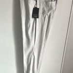 NYDJ New Women’s Linen Blend Slubby Striped Career Brunch Trouser Pants Photo 0