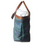 Ralph Lauren  Black Watch Plaid Oversized Travel Work Carry-On Shoulder Bag 40cm Photo 4