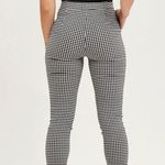 ZARA Black and White Houndstooth Pants Photo 1