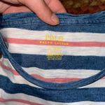 POLO BLUE & PINK SUMMER STRIPE TANK DRESS Size M Photo 4