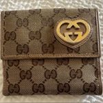 Gucci Jacquard GG Lovely Heart Logo Bifold Wallet Photo 0