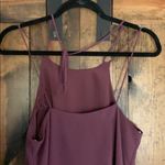 BCBGeneration Revolve mauve halter neck ruffle dress! Photo 7
