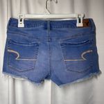 American Eagle Denim Jean Shorts Women's Super Stretch Shortie Size 8 Daisy Duke Photo 2