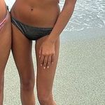 grey sparkly swimsuit Gray Photo 0