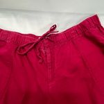 Liz Claiborne  LINEN BLEND Shorts‎ Women’s XL RED PREOWNED Photo 1