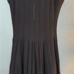 Hale Bob NWT  Black Skater Mini Dress with Pleats Photo 3