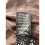 VERO MODA  Olivia Faux Leather One Button Blazer in Coffee Bean Pockets Size L Photo 6