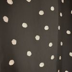 Adrienne Vittadini  Size 4 Lightweight cap sleeve Black and White Polka Dot Dress Photo 1