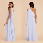 Birdy Grey NWT Melissa Chiffon Periwinkle Blue Bridesmaid Maxi Dress Large Photo 2