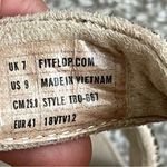 FitFlop  Lottie Shimmer Crystal Slide Sandals Women’s Size 9 Gold Comfortable Photo 8