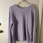 The Drop Purple Crewneck Pullover Long Sleeve Sweater M NEW Pastel Casual Comfy Size M Photo 4
