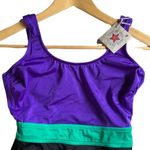 ILGWU Union Made Vintage Swimsuit Women's One Piece New Size 8 Black Photo 3