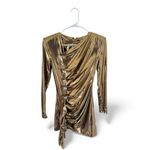 House Of CB  Gaby Gold Drape Mini Dress New Years Holiday Photo 1