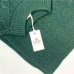 Marine layer  Olina Long Sleeve Donegal Sweater Midi Dress Green Gables Small NWT Photo 9