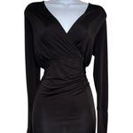 ASOS Brand new with tags black long sleeve mini dress Photo 0