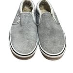Vans Asher Women's Sneakers Suede Sherpa, Gray, Low Top, Size 7.5 Photo 1