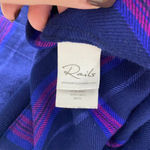 Rails Hunter Plaid Ultraviolet Button-Down LongSleeve Top Blue Purple Size US XS Photo 7