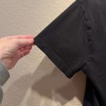 PINK - Victoria's Secret Victoria’s Secret PINK Dog Logo Crop Top Black Pastel Preppy Floral Tee Sz Small Photo 5