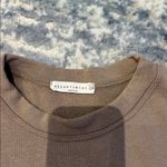 Wasabi + Mint  LOUNGE A LOT CUT OFF SWEATSHIRT IN MOCHA Photo 3