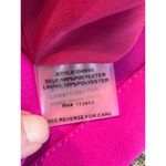 Sugar Lips NEW Magenta V Neck Mini Dress Butterfly Sleeves XS Photo 5