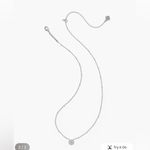 Kendra Scott  Mylah Silver Short Pendant Necklace, NWT, Includes Gift Bag Photo 1