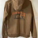 Avalanche Women’s  Brown‎ Hoodie with Logo Patch Size Large (14-16) Photo 2