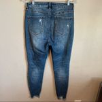 Wax Jean Wax Jeans High Rise Distressed Raw Hem Ankle Denim Jeans Photo 5