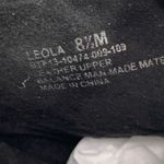 Naturalizer Women’s Back Buckle Strap Leather Leola Wedge Sandals Black Size 8M Photo 3