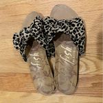 blowfish  Ginah Animal Print Bow Sandals | Size 6 Photo 2