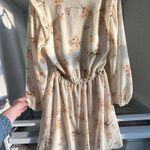 Madewell Cate Floral Print Button Front Pullover Long Sleeve Cottage Dress Sz S Photo 7