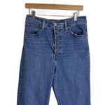Levi's  Ribcage Straight Ankle Jeans Womens 30 Blue High Rise Button Fly Denim Photo 2