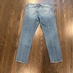 J Brand Rival Blue Ankle Cropped Jeans with Natural Fading Size 28 Photo 7