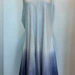 FOR THE REPUBLIC  asymmetrical ombré sleeveless tank dress. Size 2X Photo 1