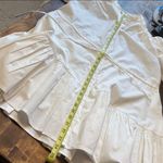 ASTR The Label White Cotton Button Front Tiered Ruffle Dress Size XS Photo 12