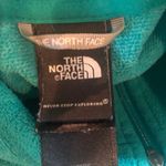 The North Face  Fleece 1/4 Zip Pullover Jacket S Teal Soft Fall Winter Photo 2