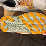 Hoka  Women's Cream Athletic Shoes with Yellow Laces Photo 5