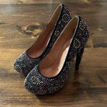 Jeffrey Campbell Ibiza Last Black Studded Heels Shoes Funky Women's Size 6.5 Photo 2