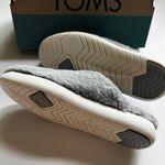 Toms Fluff Slippers Alpargata Mallow Mule Grey Smoke Faux Fur Women NEW Size 9.5 Photo 6
