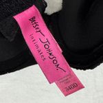 Betsey Johnson Intimates Black Leopard Print Bra 34DD Underwire Lace Bow Size undefined Photo 4
