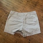 Ann Taylor Loft black $ white striped 4 classic shorts Photo 2