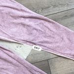 Full Tilt Pink Velour Jogger Sweatpants Photo 2
