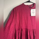 Altar'd State Altar’d State Baby Doll Top In Wine Photo 2