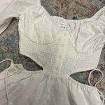 Sabo Skirt Sabo Cutout Long Sleeve Mini Dress Photo 3